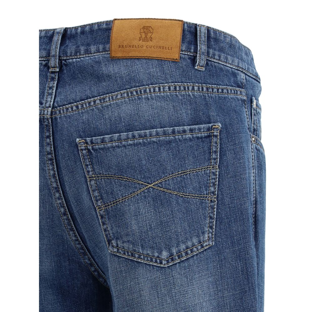 Brunello Cucinelli Manschettenjeans