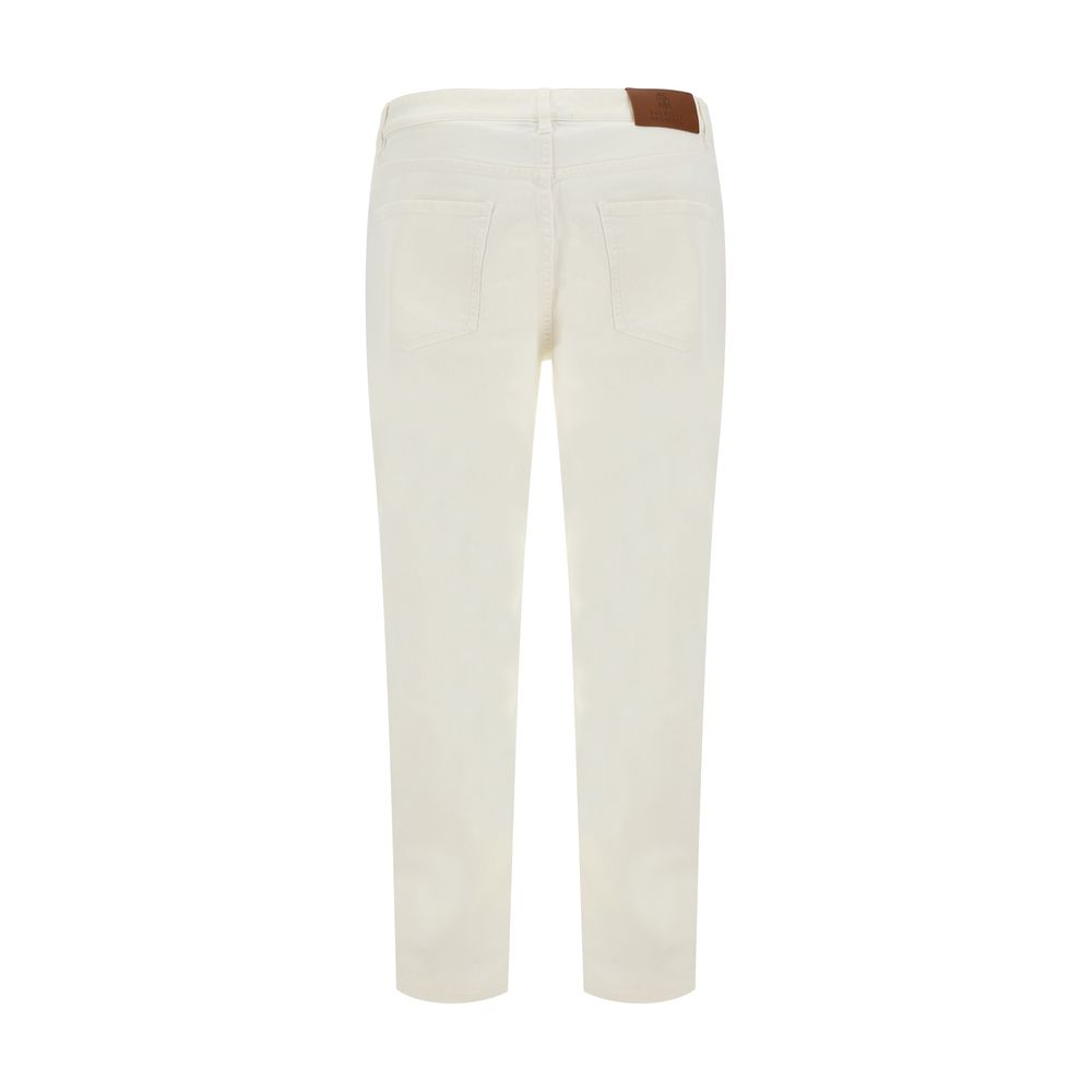 Brunello Cucinelli Jeans mit umgeschlagenem Saum