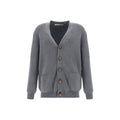 Golden Goose Grauer Baumwoll-Cardigan