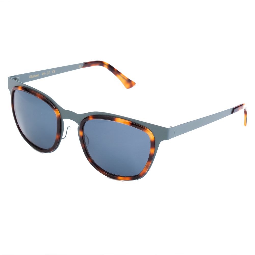 LGR Blaue Edelstahl-Sonnenbrille