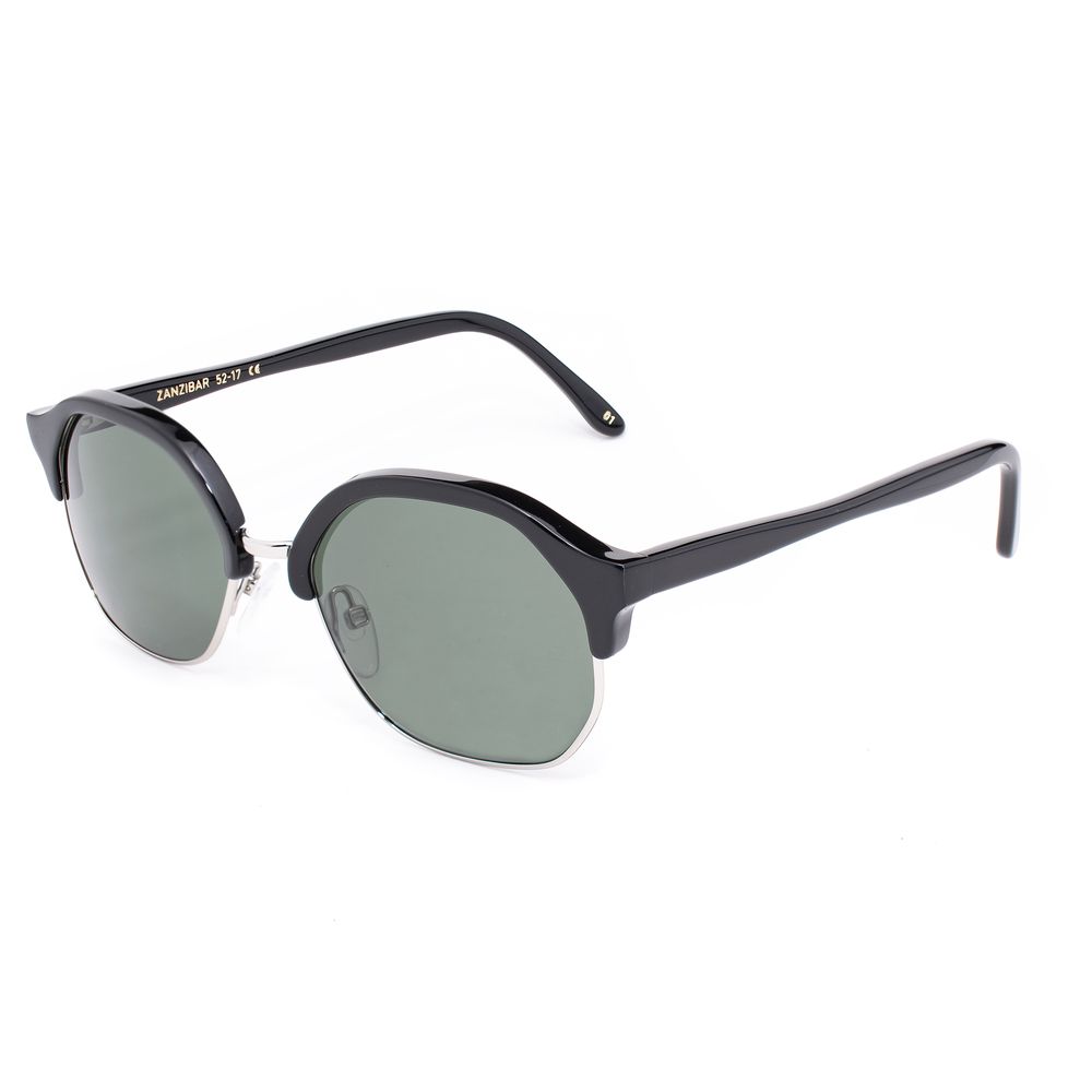 LGR Schwarze Acetat-Sonnenbrille
