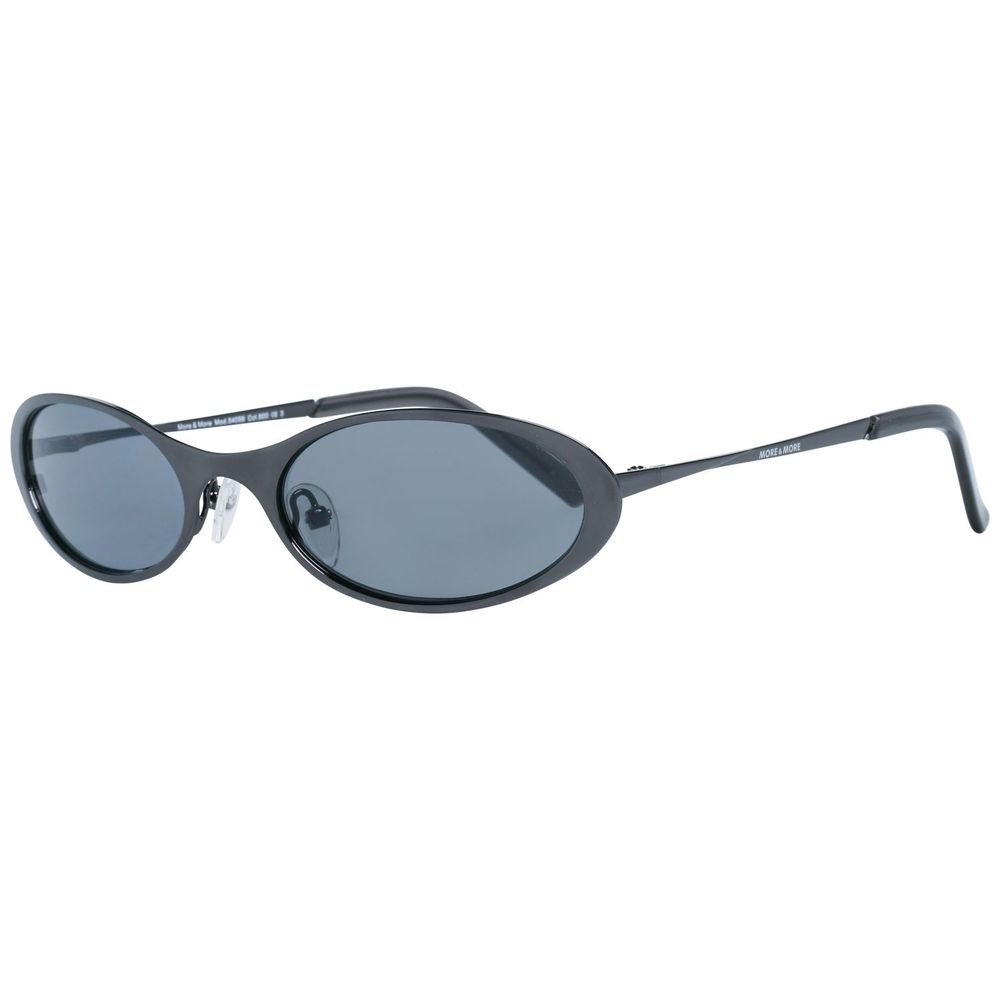 More & More Schwarze Metall-Sonnenbrille