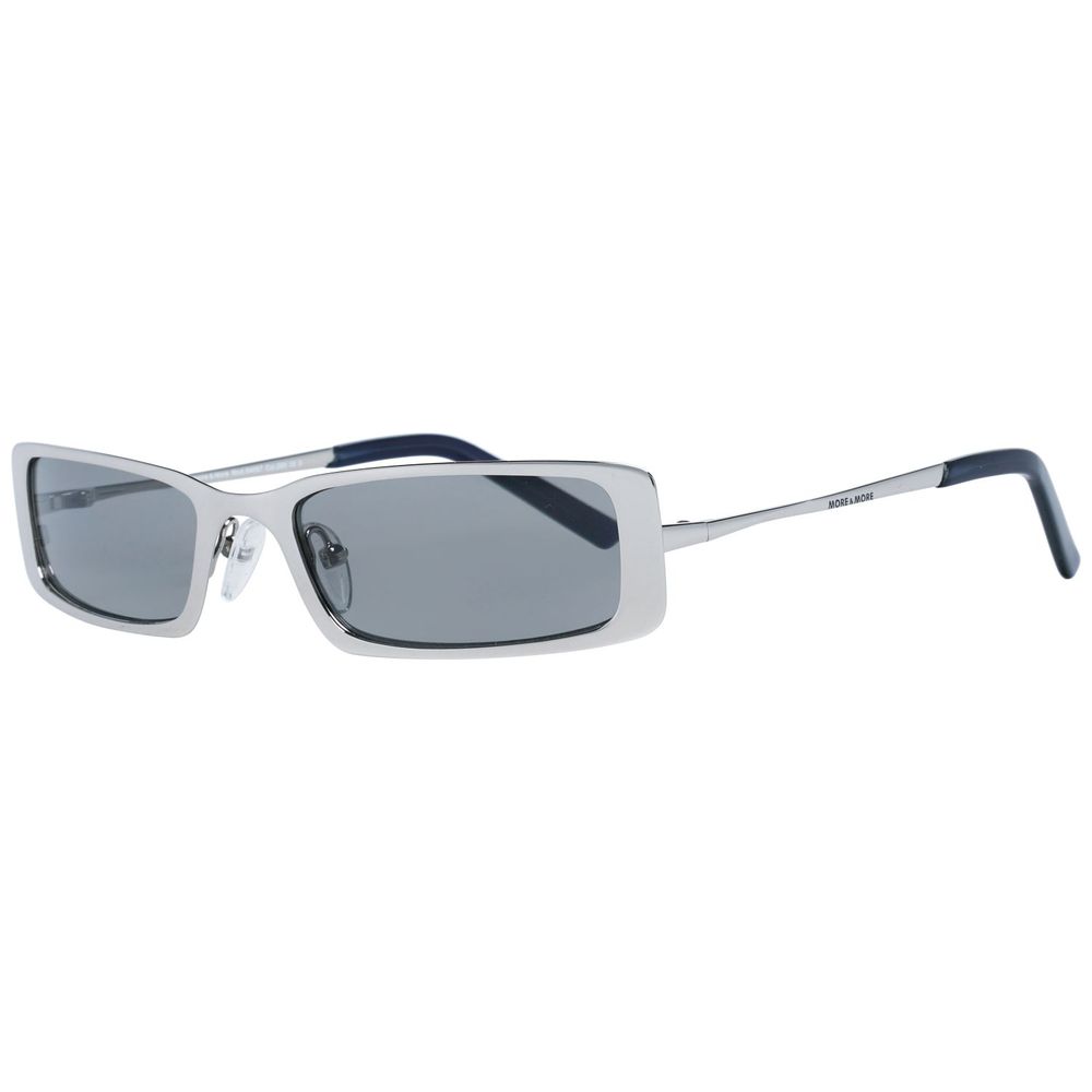 More & More Silberne Metall-Sonnenbrille