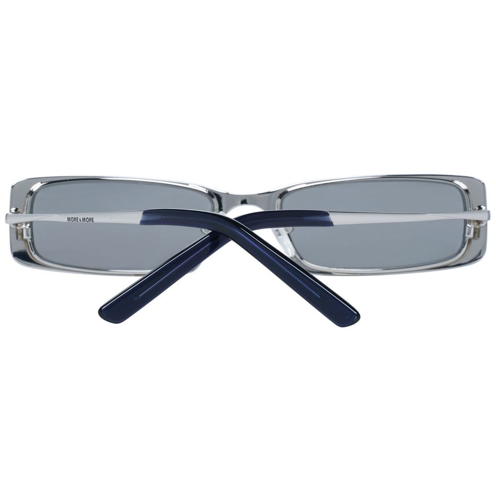 More & More Silberne Metall-Sonnenbrille