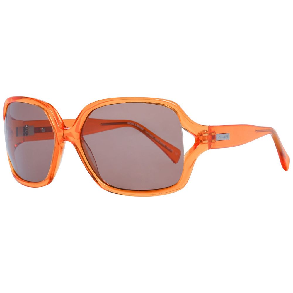 More & More Orangefarbene Plastiksonnenbrille