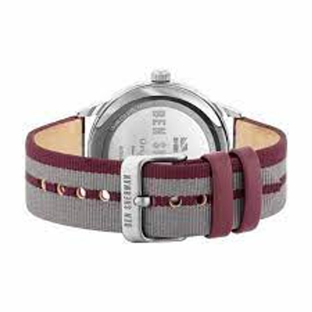 Ben Sherman Elegante Stoff-Armbanduhr in Grau