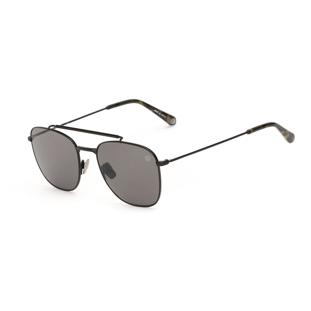 Belstaff Schwarze Titan-Sonnenbrille