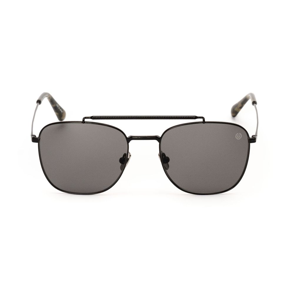 Belstaff Schwarze Titan-Sonnenbrille