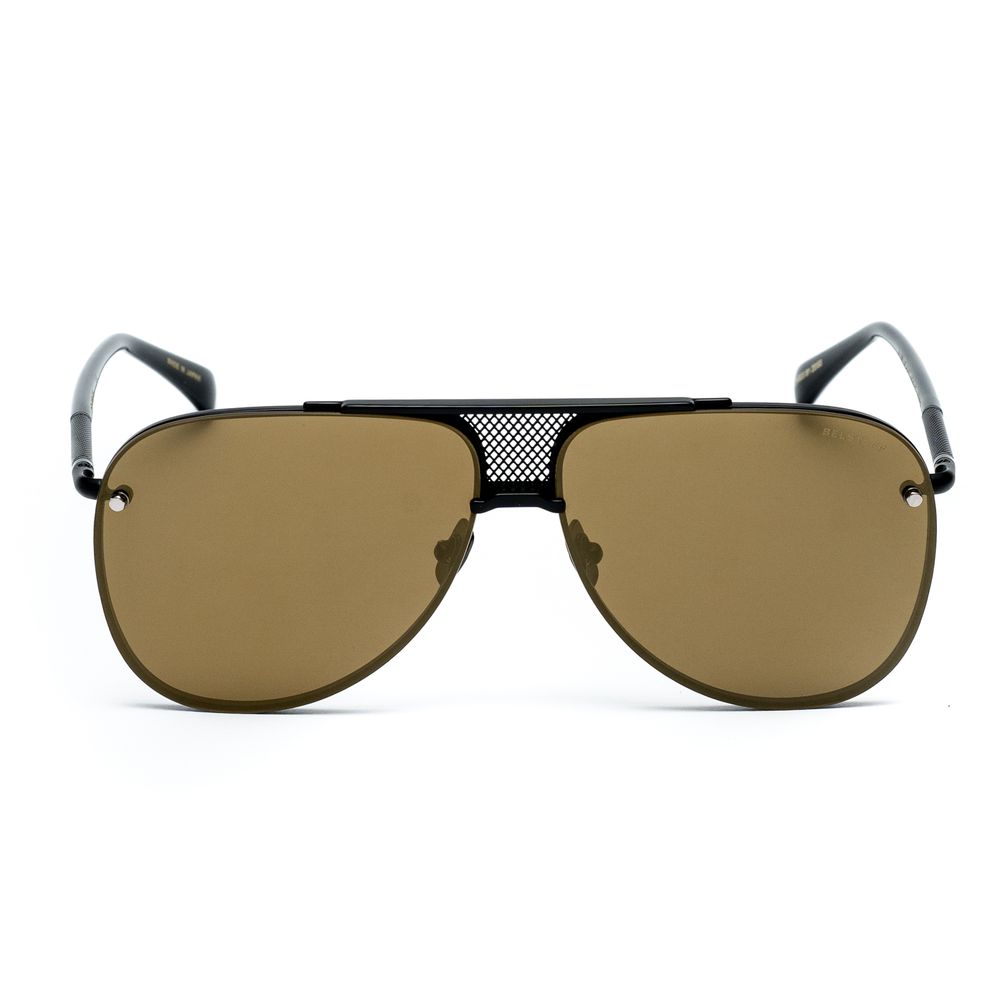 Belstaff Schwarze Titan-Sonnenbrille