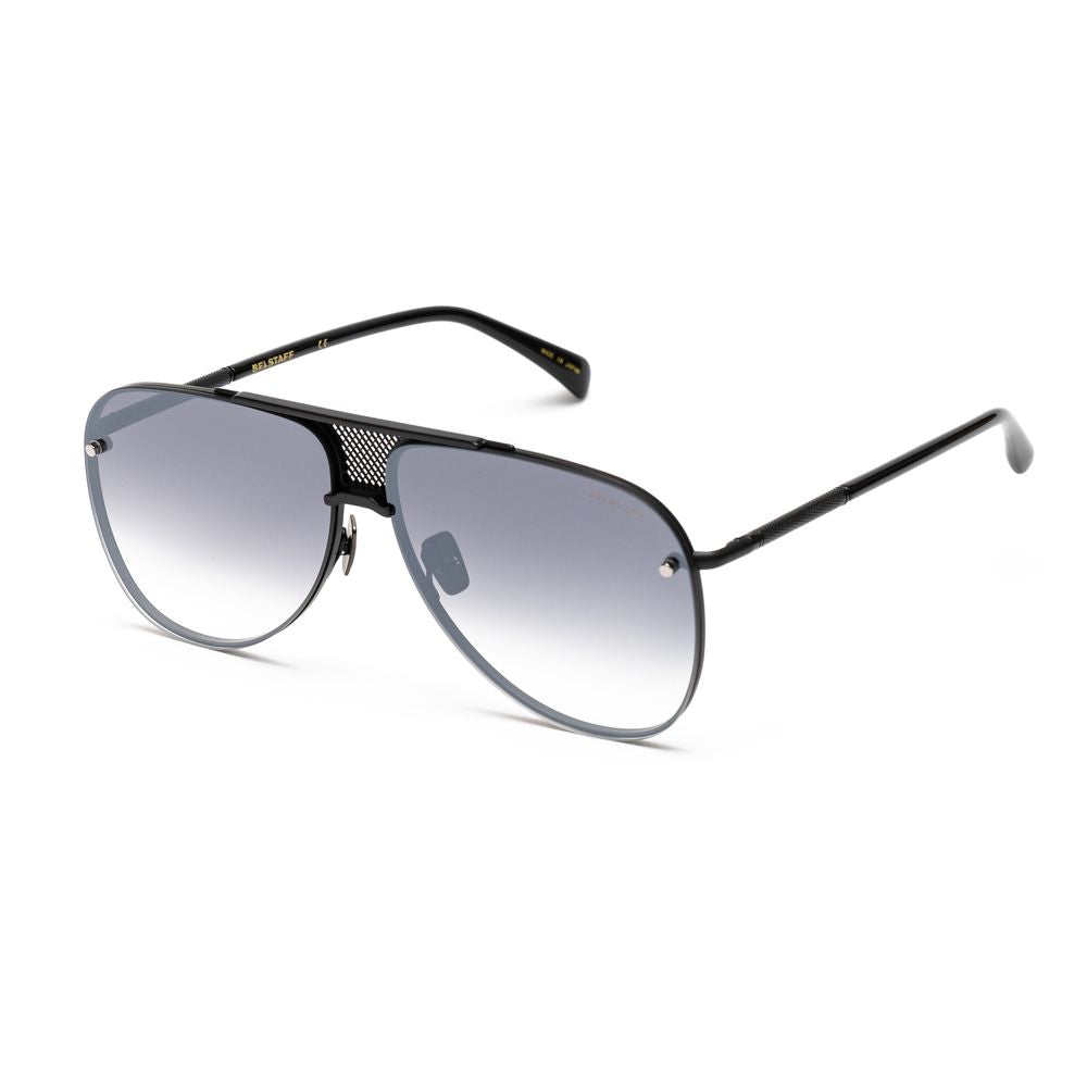 Belstaff Schwarze Titan-Sonnenbrille