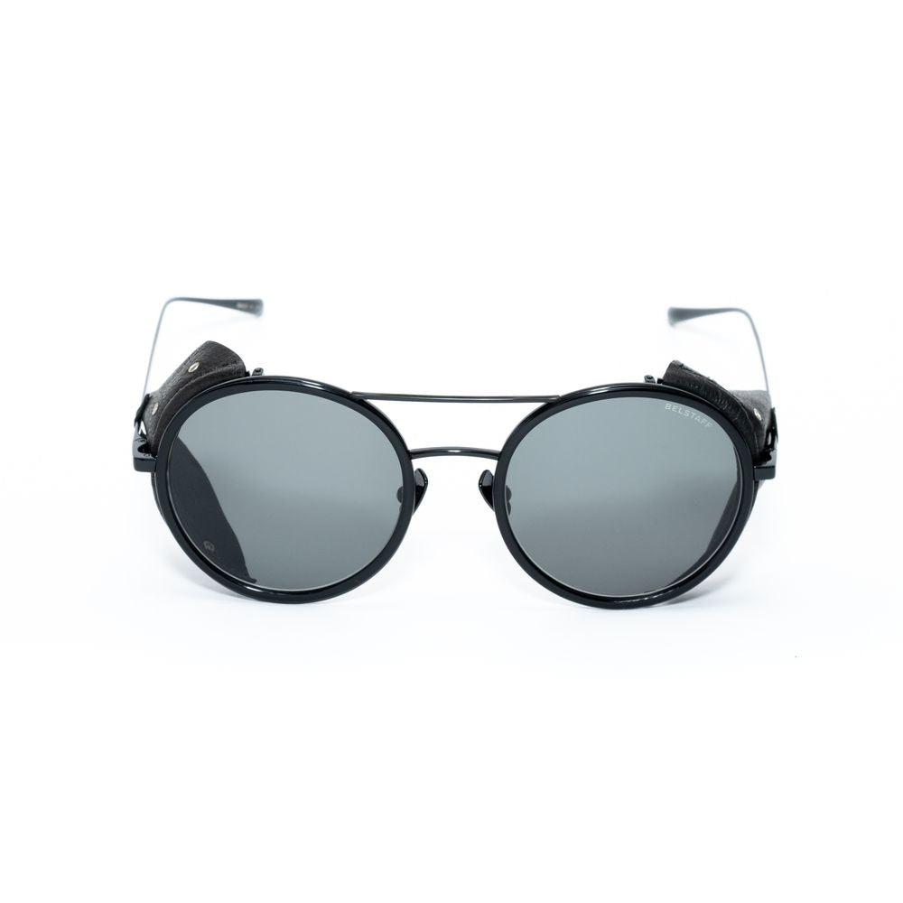 Belstaff Schwarze Titan-Sonnenbrille