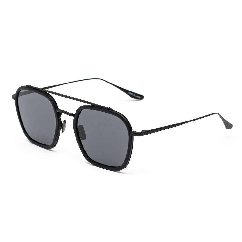 Belstaff Schwarze Edelstahl-Sonnenbrille
