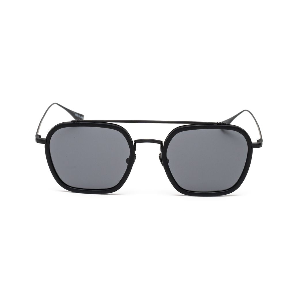Belstaff Schwarze Edelstahl-Sonnenbrille