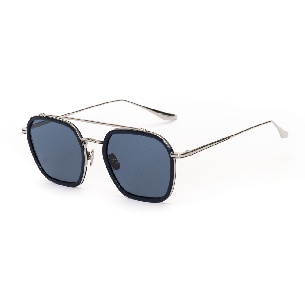 Belstaff Graue Edelstahl-Sonnenbrille