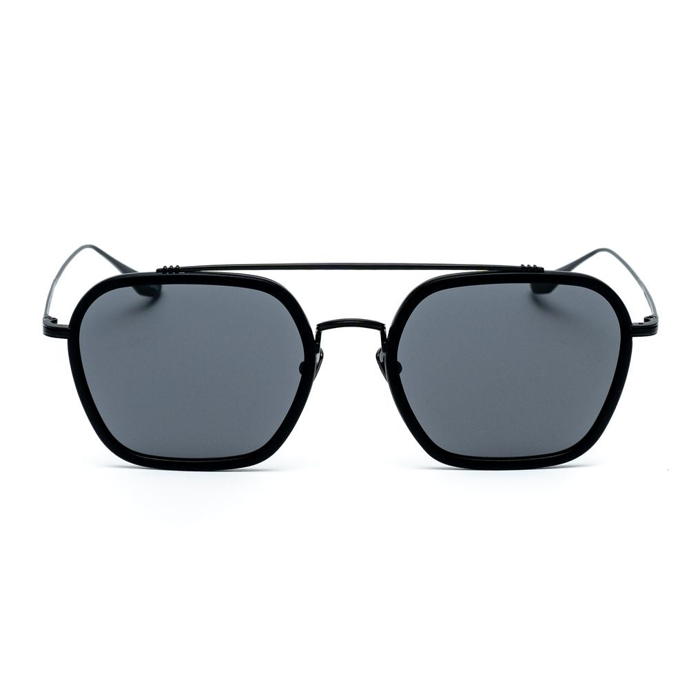 Belstaff Schwarze Titan-Sonnenbrille