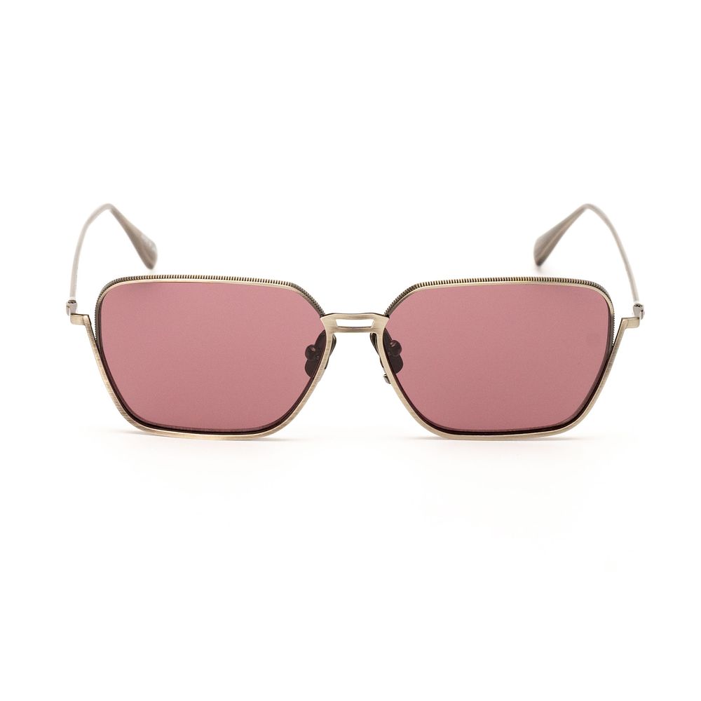 Belstaff Graue Edelstahl-Sonnenbrille