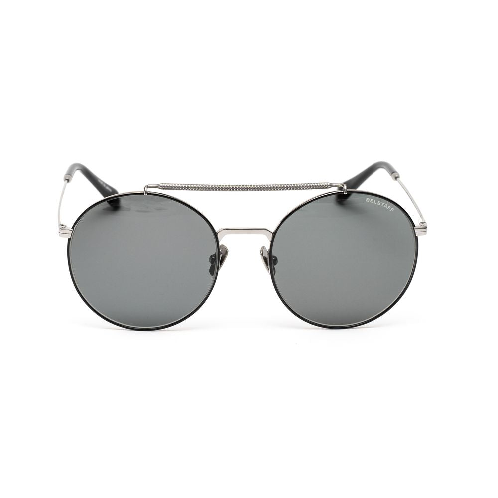 Belstaff Schwarze Titan-Sonnenbrille