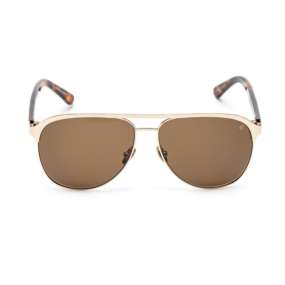 Belstaff Goldfarbene Acetat-Sonnenbrille