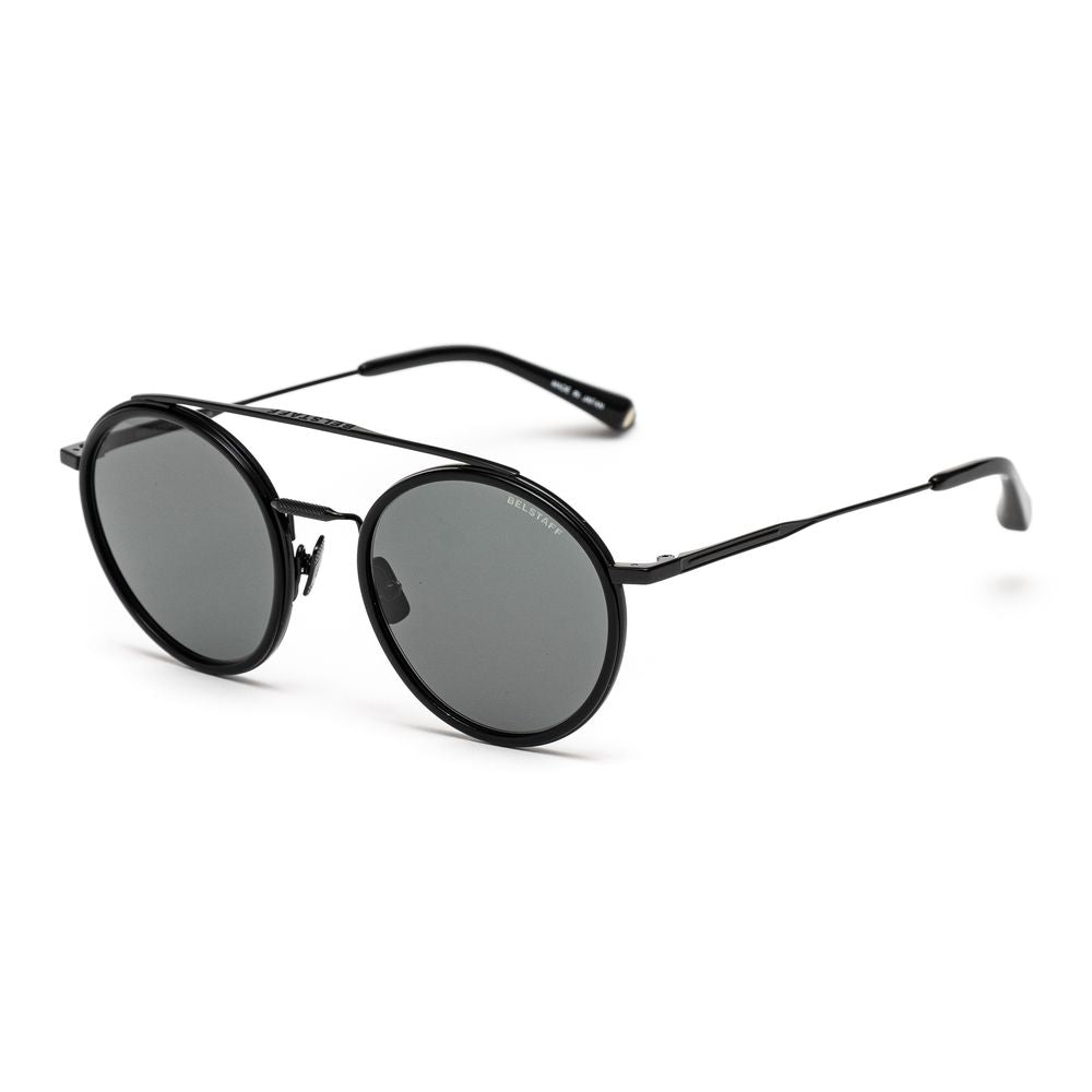 Belstaff Schwarze Titan-Sonnenbrille