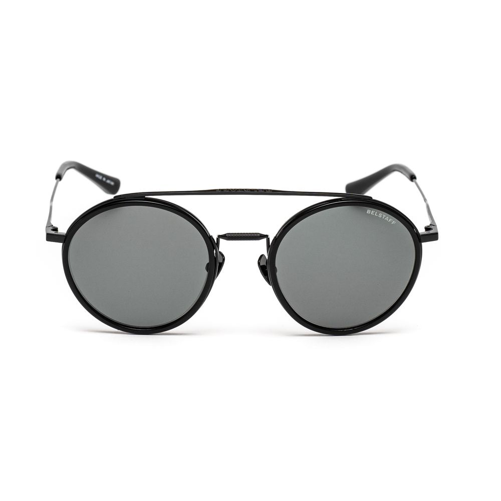 Belstaff Schwarze Titan-Sonnenbrille