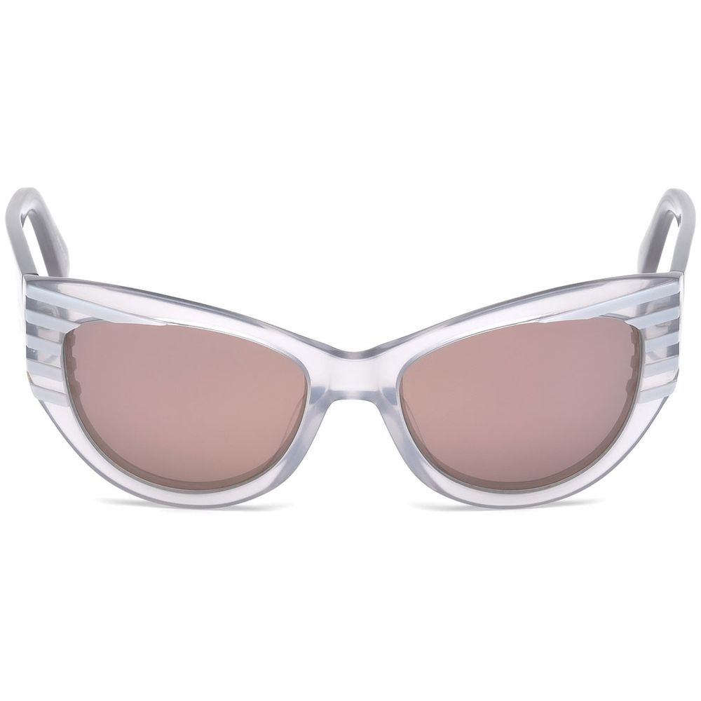 Just Cavalli Graue Plastiksonnenbrille