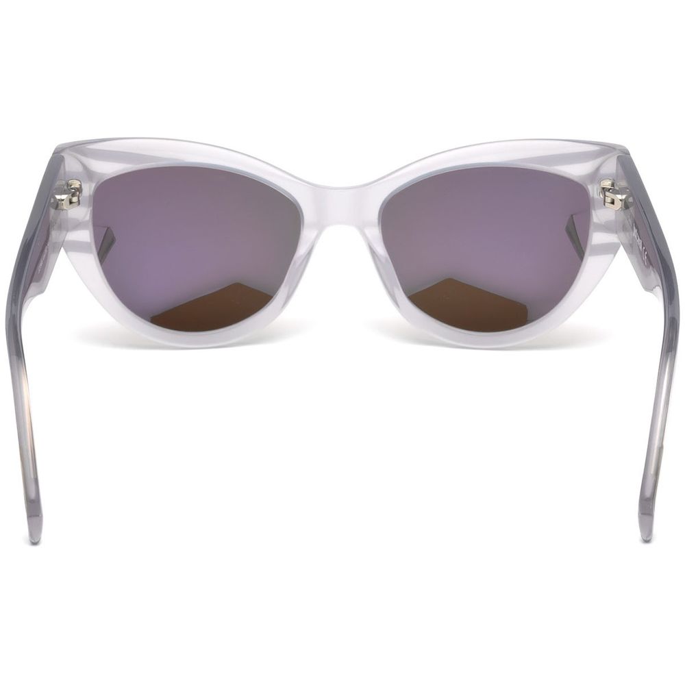 Just Cavalli Graue Plastiksonnenbrille