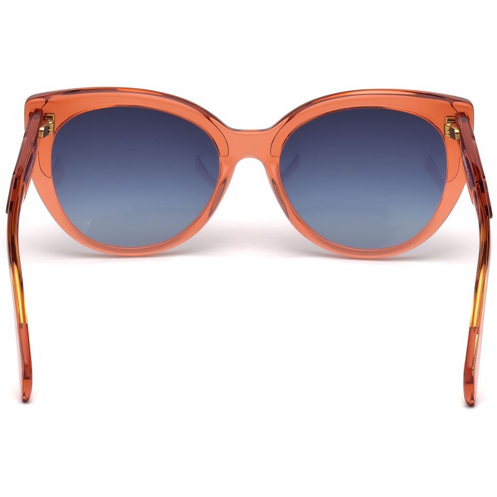 Just Cavalli Rote Plastiksonnenbrille