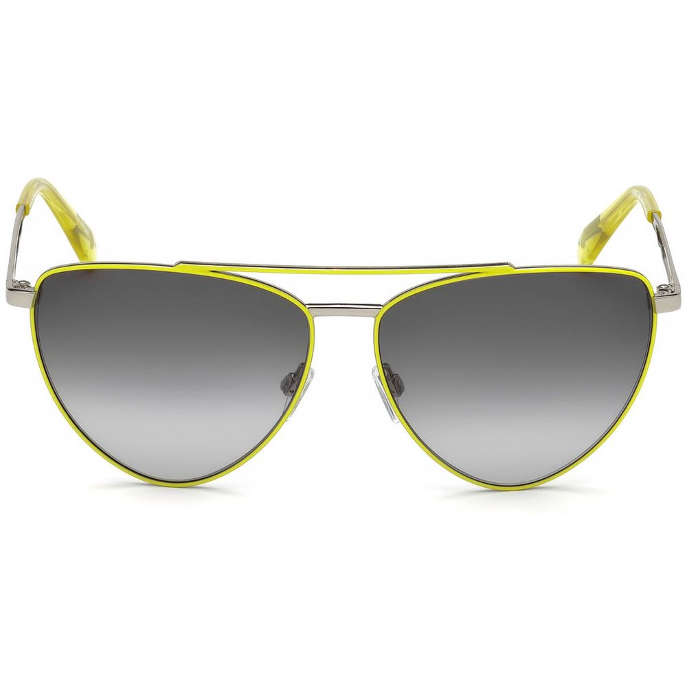 Just Cavalli Gelbe Metall-Sonnenbrille