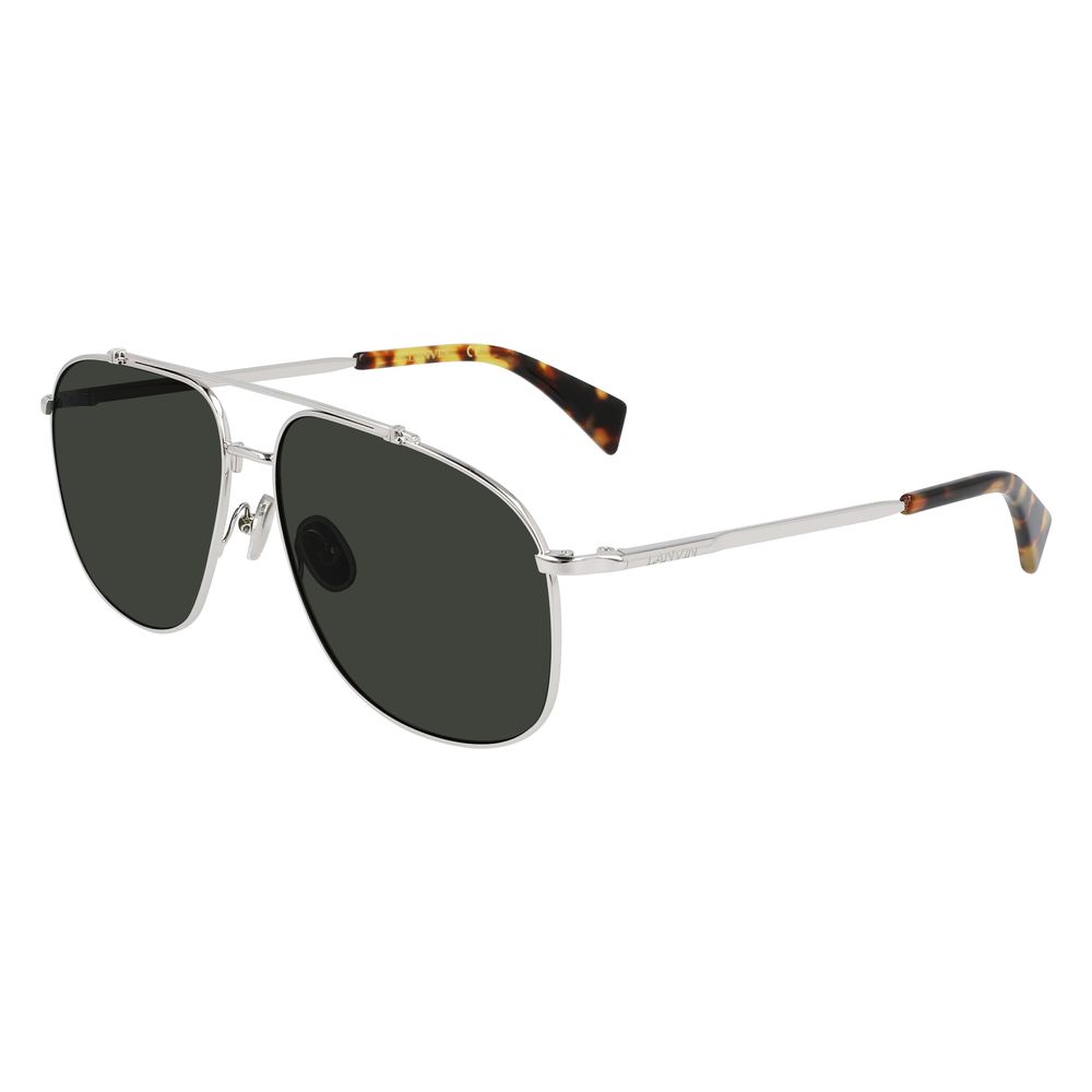 Lanvin Graue Metall-Sonnenbrille
