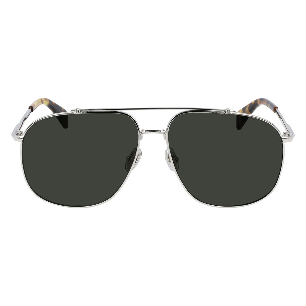 Lanvin Graue Metall-Sonnenbrille