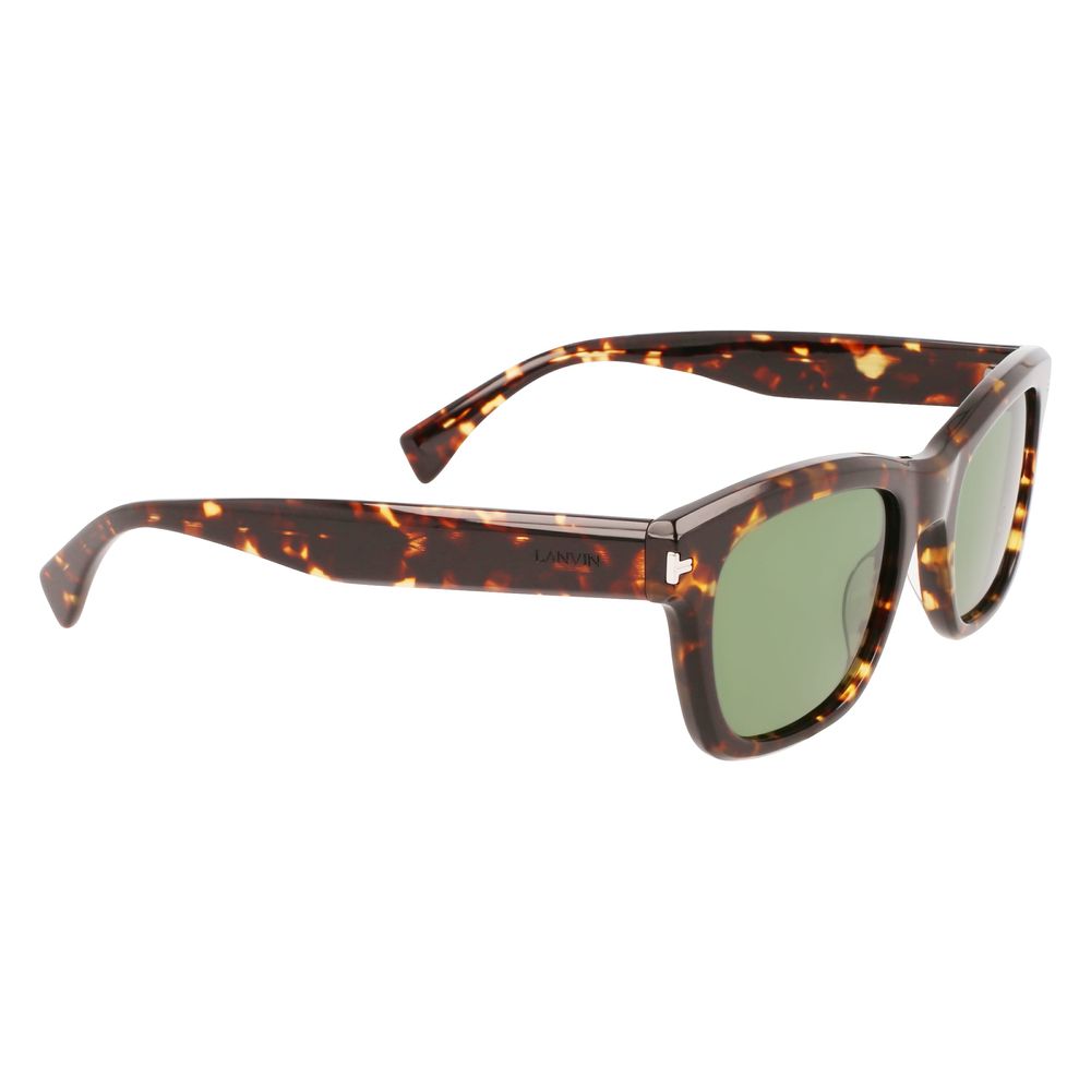 Lanvin Braune Acetat-Sonnenbrille