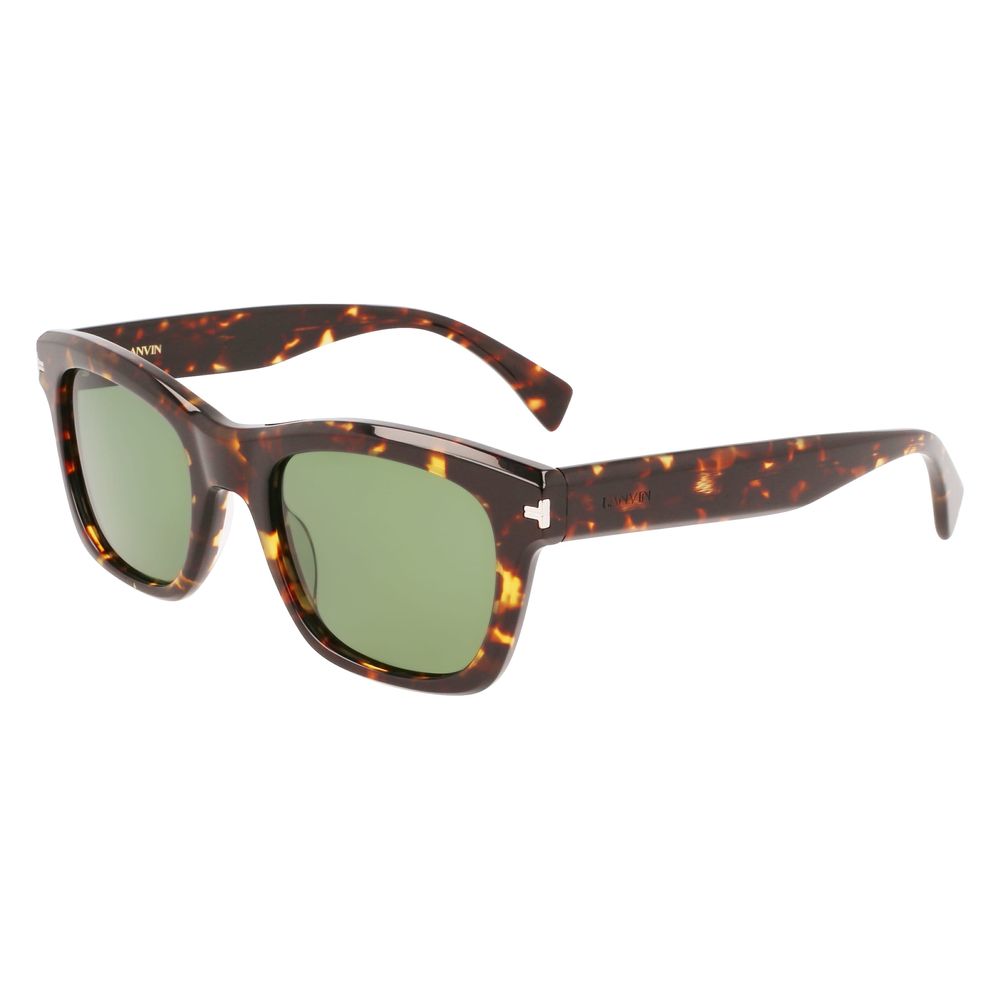 Lanvin Braune Acetat-Sonnenbrille
