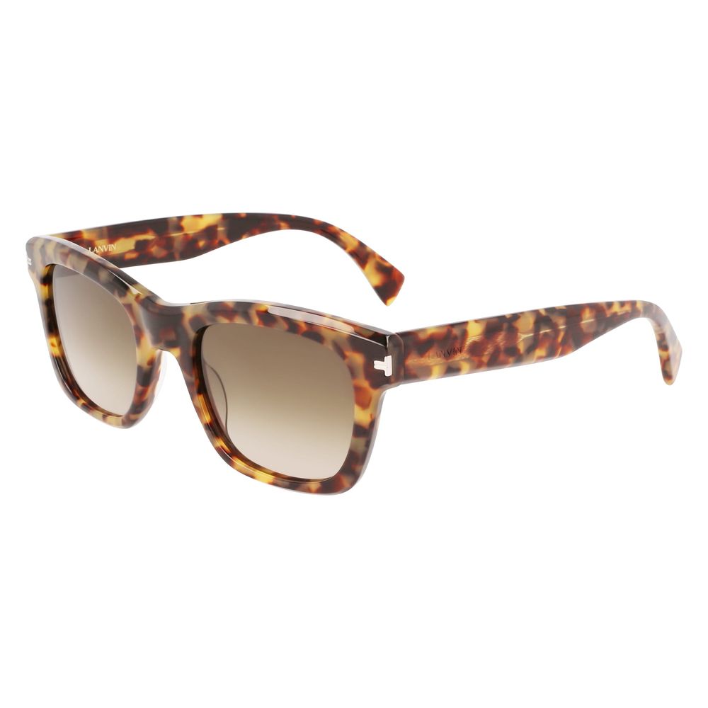 Lanvin Braune Acetat-Sonnenbrille