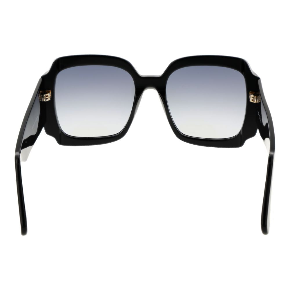 GCDS Schwarze Sonnenbrille aus Acetat