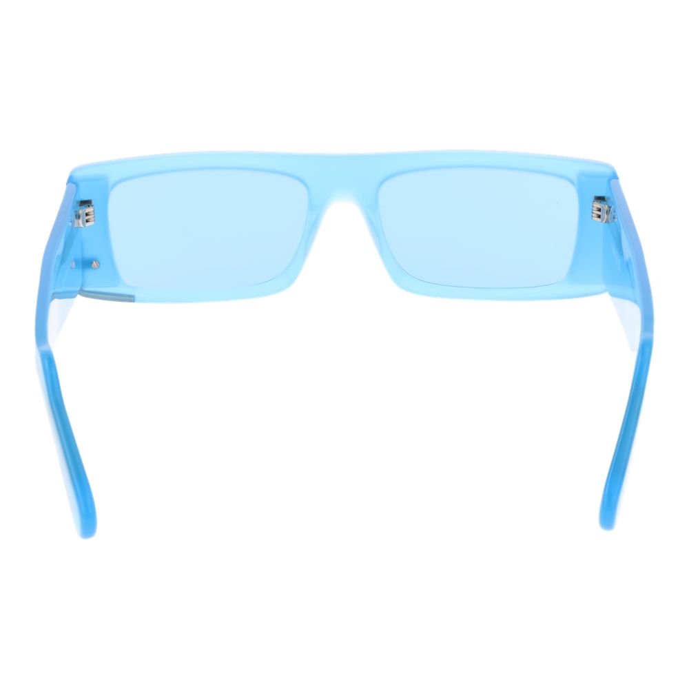 GCDS Blaue Sonnenbrille aus Kunststoff