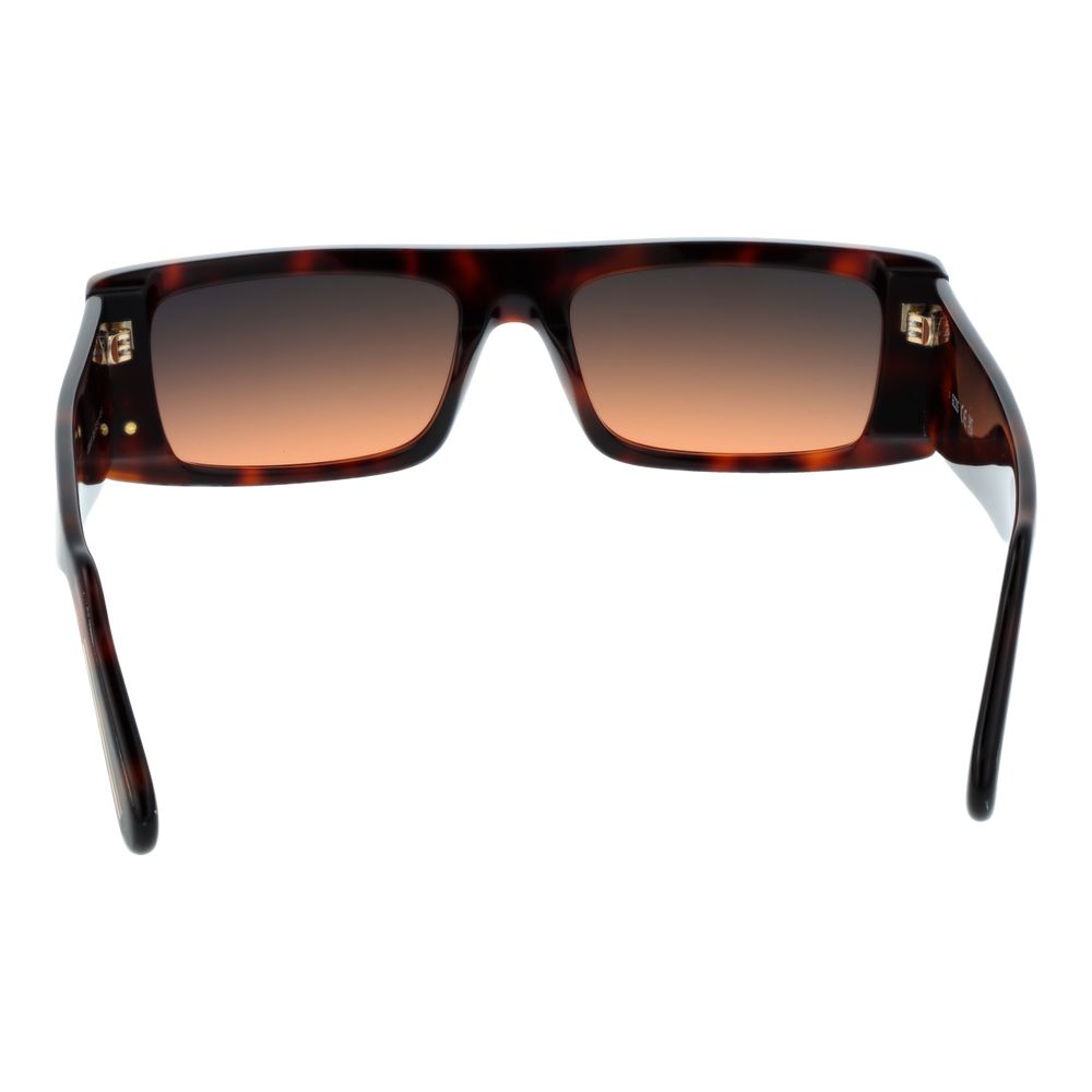 GCDS Braune Sonnenbrille aus Acetat