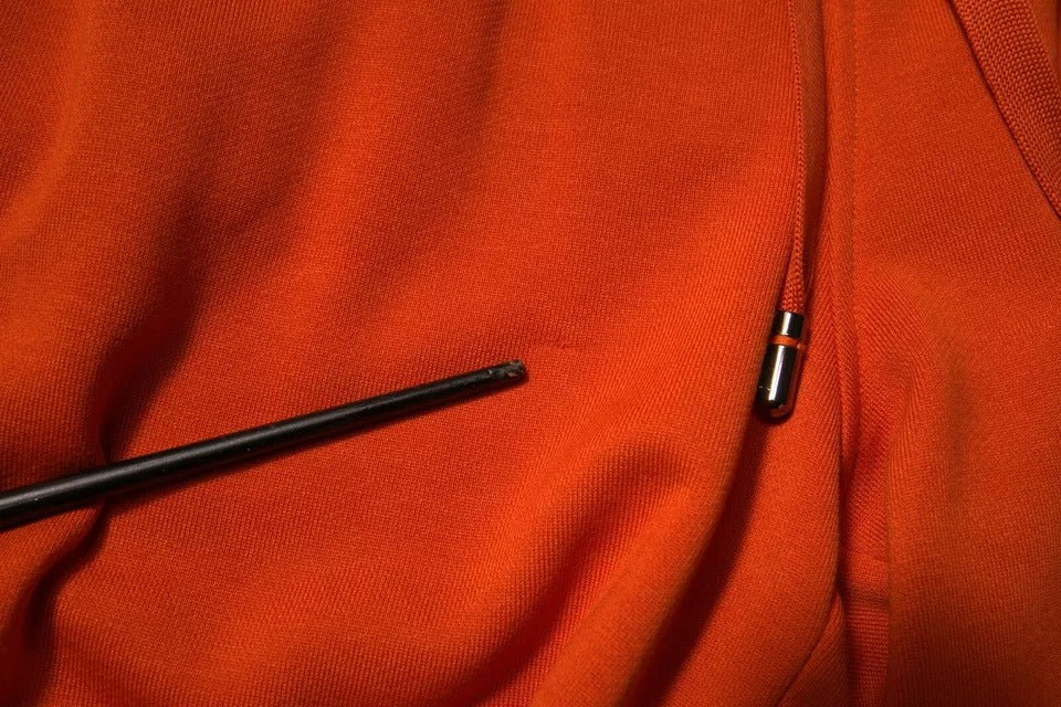 Dolce & Gabbana Orangefarbene Herren-Bermudashorts aus Baumwollmischung