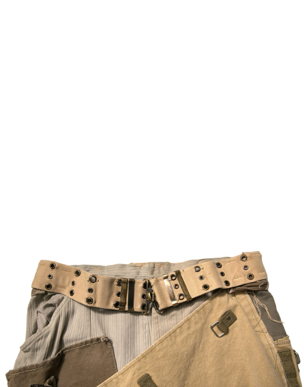 Dolce & Gabbana Multicolor Rekonstruierte Flug Cargo-Hose
