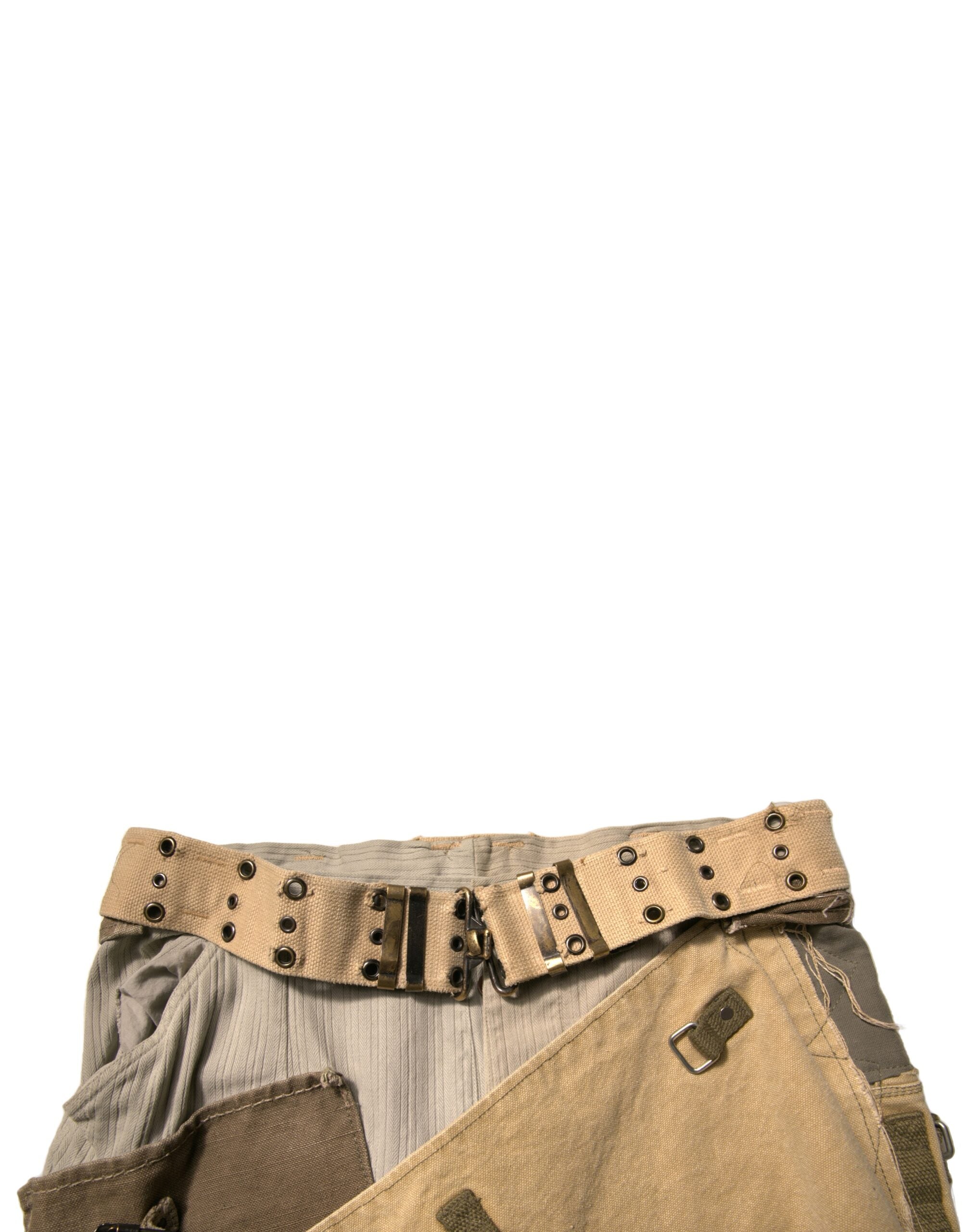 Dolce & Gabbana Multicolor Rekonstruierte Flug Cargo-Hose