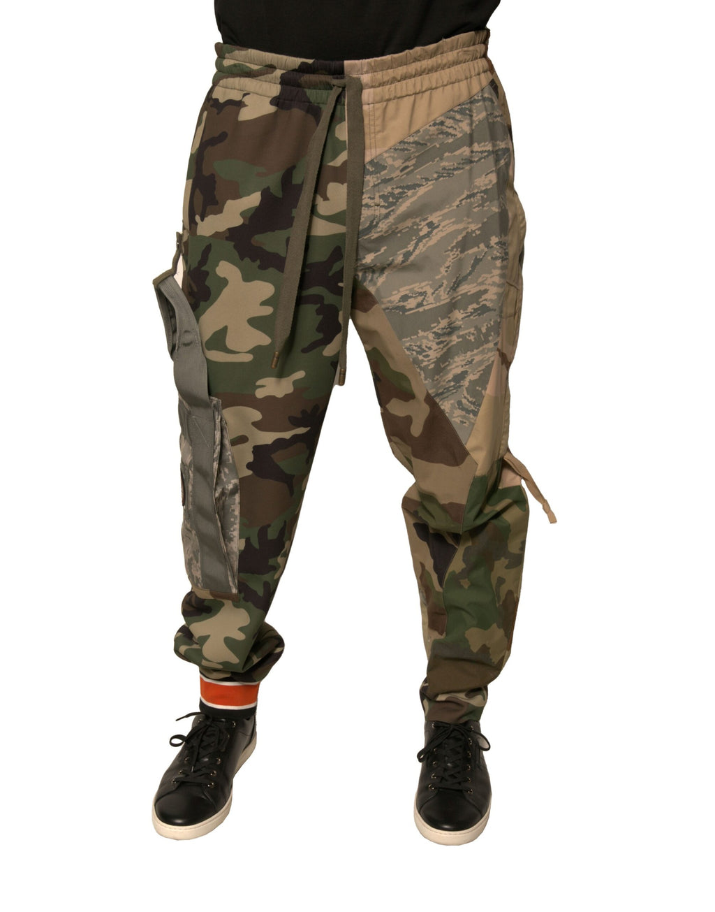 Dolce & Gabbana Multicolor Camouflage Jogger-Sweatpants Hose