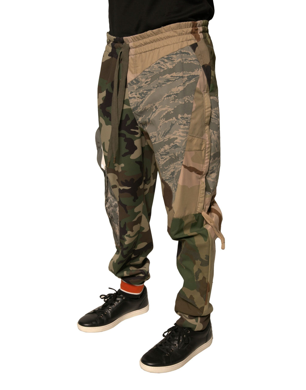 Dolce & Gabbana Multicolor Camouflage Jogger-Sweatpants Hose