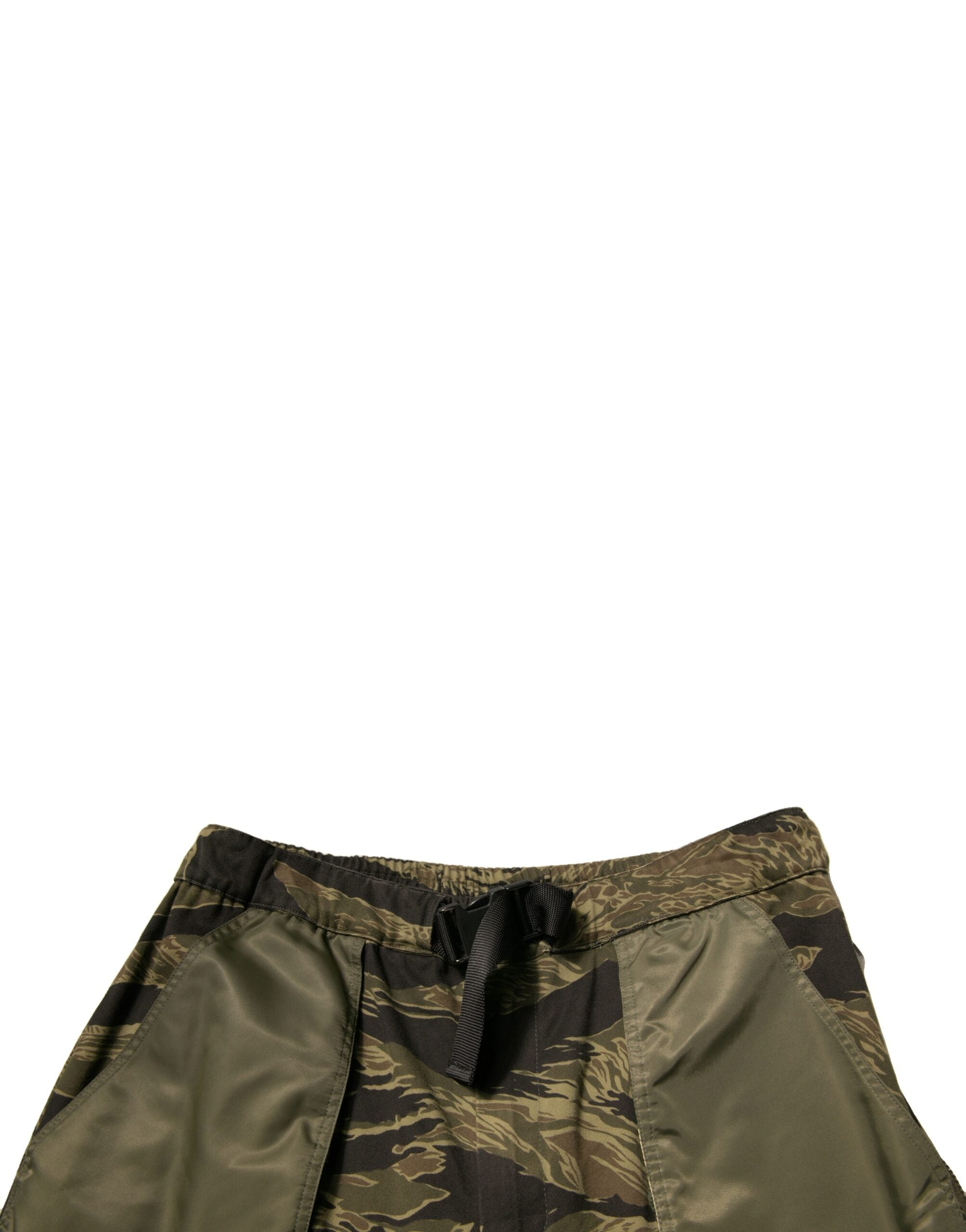 Dolce & Gabbana Grüne Baumwoll-Jogger-Cargo-Hose