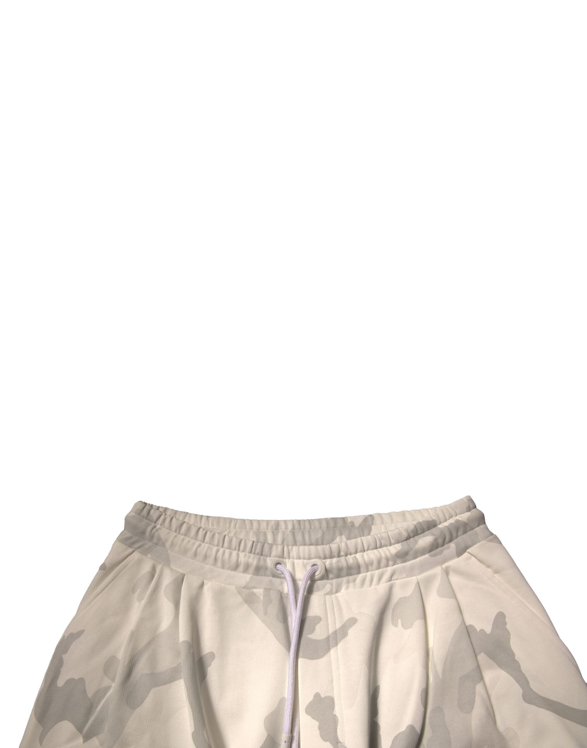 Dolce & Gabbana Weiße Camouflage Cargo-Jogger-Hose