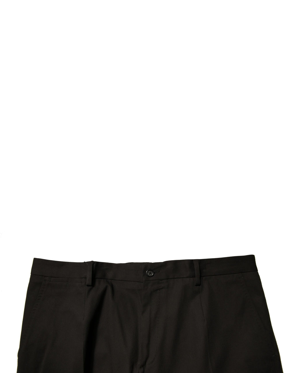 Dolce & Gabbana Schwarze Baumwolle Männer Cargo Freizeithosen