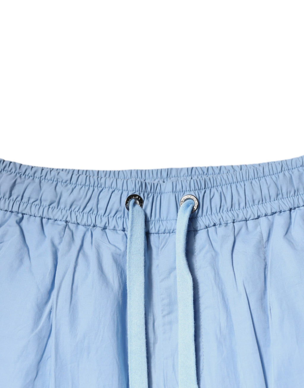 Dolce & Gabbana Blaue Baumwoll-Jogger-Sweatpants-Hose