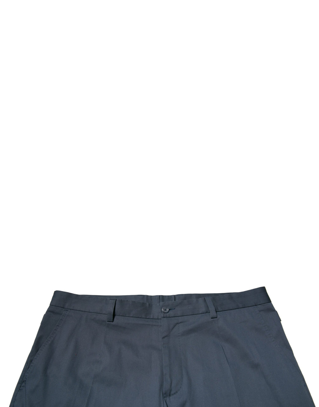 Dolce & Gabbana Blaue Baumwolle Herren Skinny Dress Pants