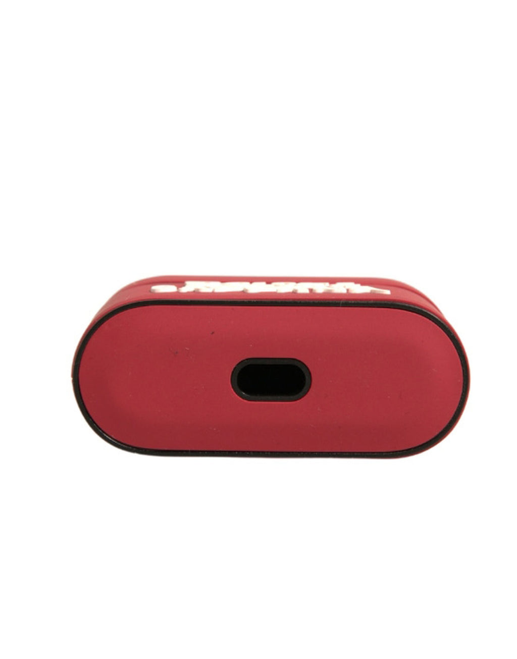 Dolce & Gabbana Rote PVC geprägte Logo Plaque Halter Airpods Fall