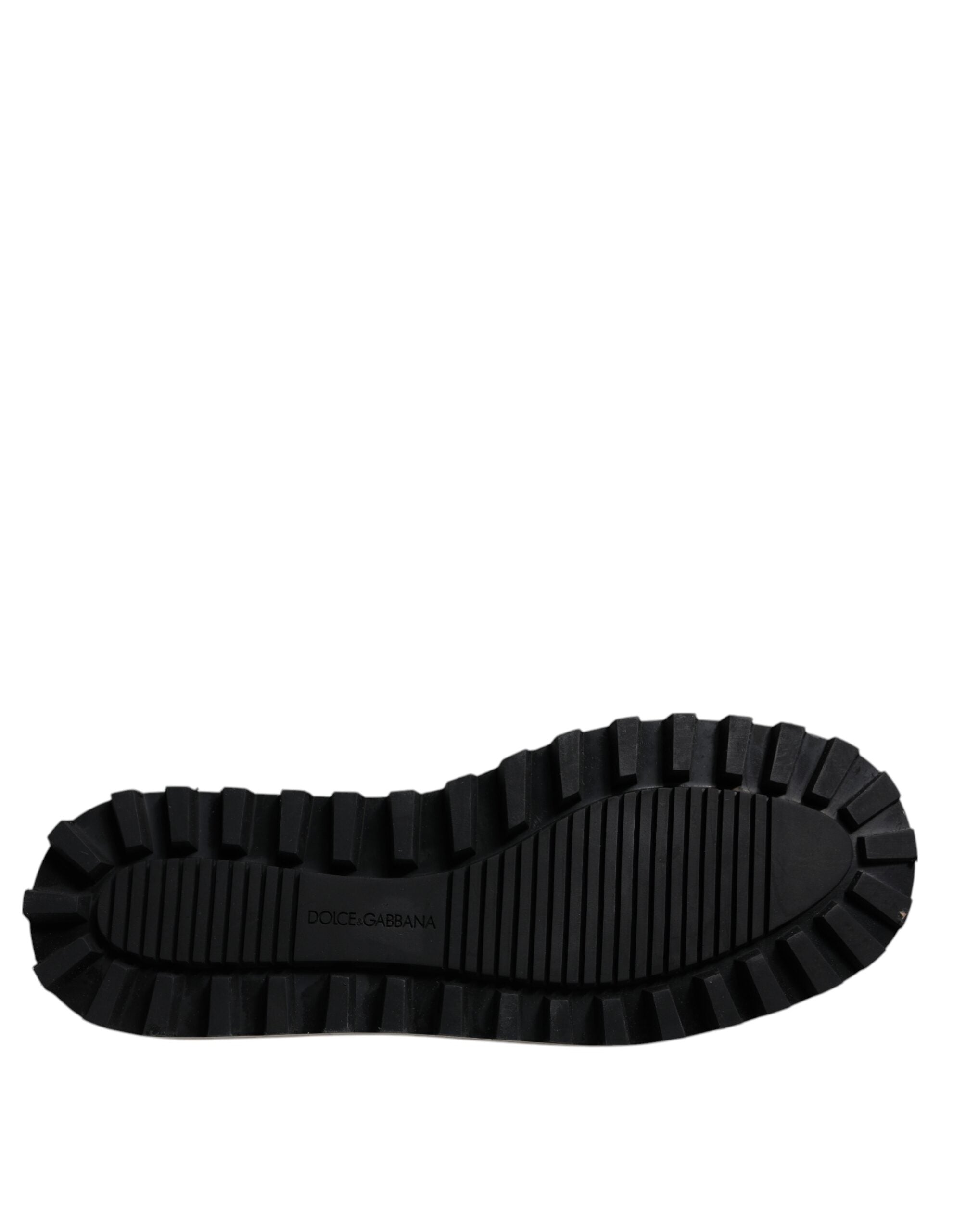 Dolce & Gabbana Schwarz Nylon gesteppt Logo Patch Sandalen Rutschen Schuhe