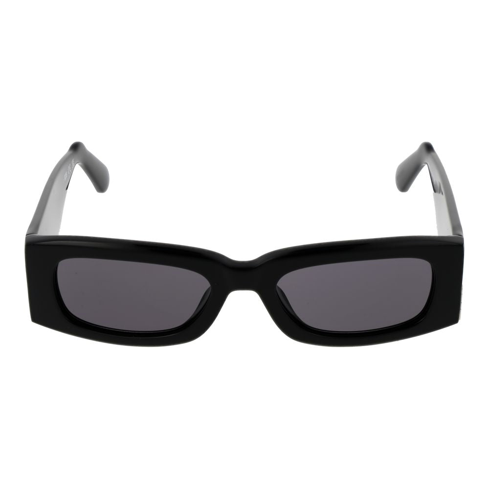 GCDS Schwarze Sonnenbrille aus Acetat