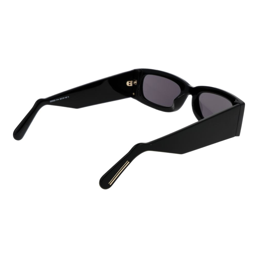 GCDS Schwarze Sonnenbrille aus Acetat